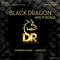 DR Handmade Strings - Black Dragon Bass String, 6-String Medium 30-125