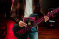 DR Handmade Strings - Pink Dragon 6-String Pink Coated Silver-Plated Steel Bass String 30-125