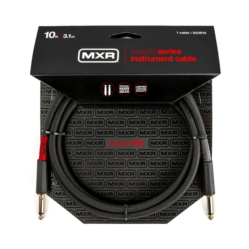 Dunlop - MXR 10' Stealth Series Instrument Cable
