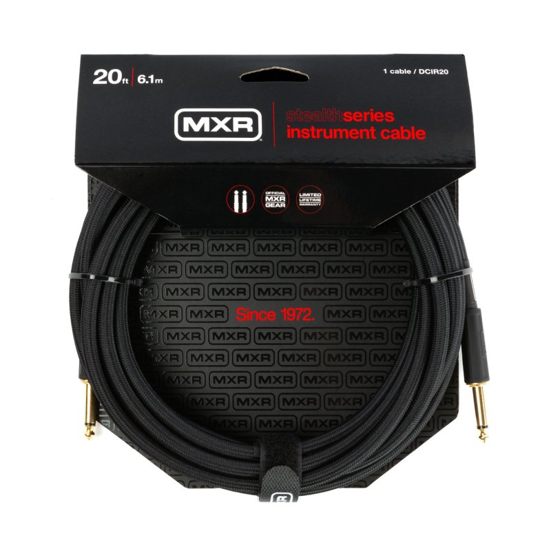 Dunlop - MXR 20' Stealth Series Instrument Cable