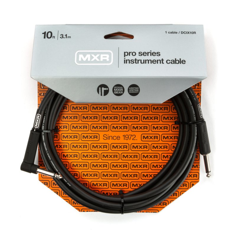 Dunlop - MXR 10 Ft Pro Series Instrument Cable, Right / Straight