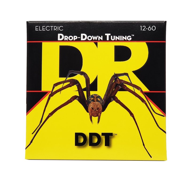 DR Handmade Strings - DDT Electric Guitar Strings, Extra Heavy (12-60)