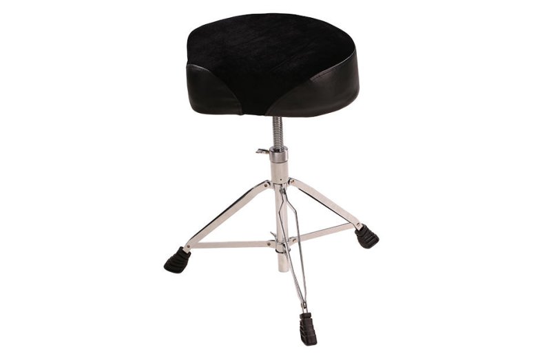 NUX - All Mesh Head Digital Drum Kit with Motorcycle Style Drum Throne