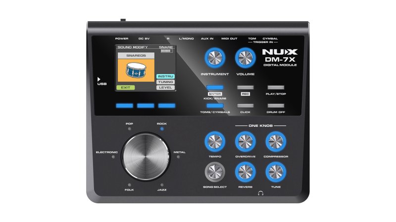 NUX - All-Mesh Head Digital Electronic Drum Kit