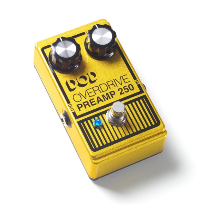 Digitech - Overdrive Preamp 250 Pedal With True Bypass and LED