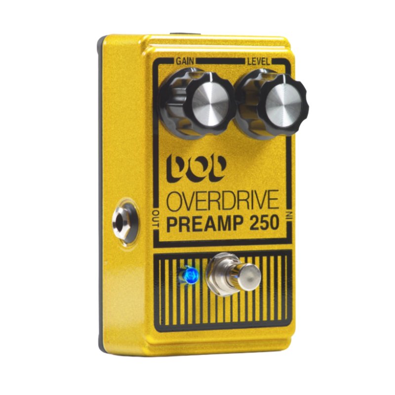 Digitech - Overdrive Preamp 250 Pedal With True Bypass and LED