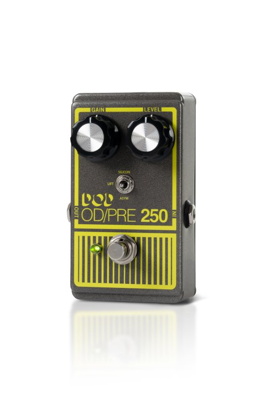 Digitech - Overdrive/Distortion Guitar Effects Pedal with Gain and Level Knobs, Silicon, Asym, and Lift Modes