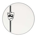 DW Hardware - 22" Classic Coated Bass Drum Head, White
