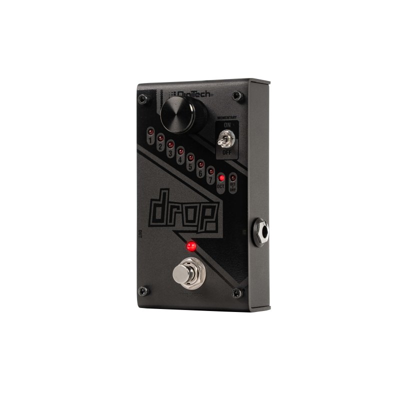 Digitech - Limited-Edition Polyphonic Drop Tune Pitch-Shift Pedal, Black