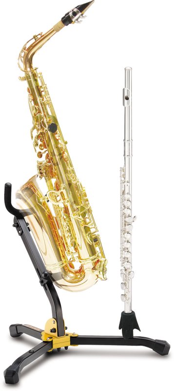 Hercules - Alto / Tenor saxophone & Flute/Clarinet Stand w/ Bag