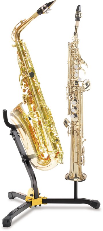 Hercules - Alto / Tenor saxophone and Soprano saxophone Stand w/ Bag