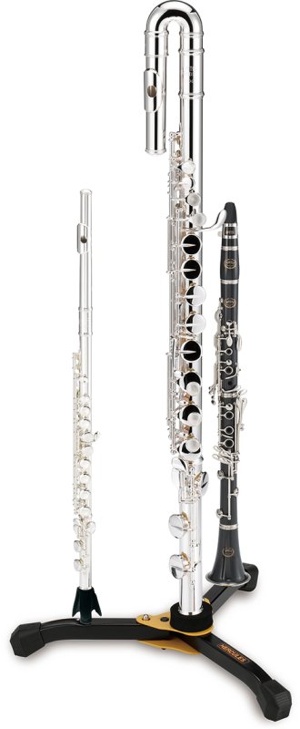 Hercules - Alto Flute Stand w/Bag