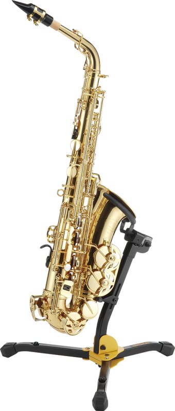 Hercules - Auto Grip System (AGS) Alto/Tenor saxophone Stand w/Bag