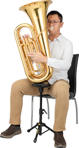 Hercules DS753BB 2-Way Low Brass Stand