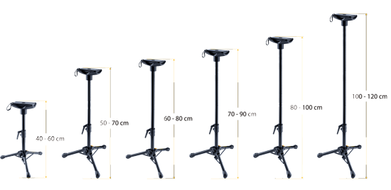 Hercules DS753BB 2-Way Low Brass Stand