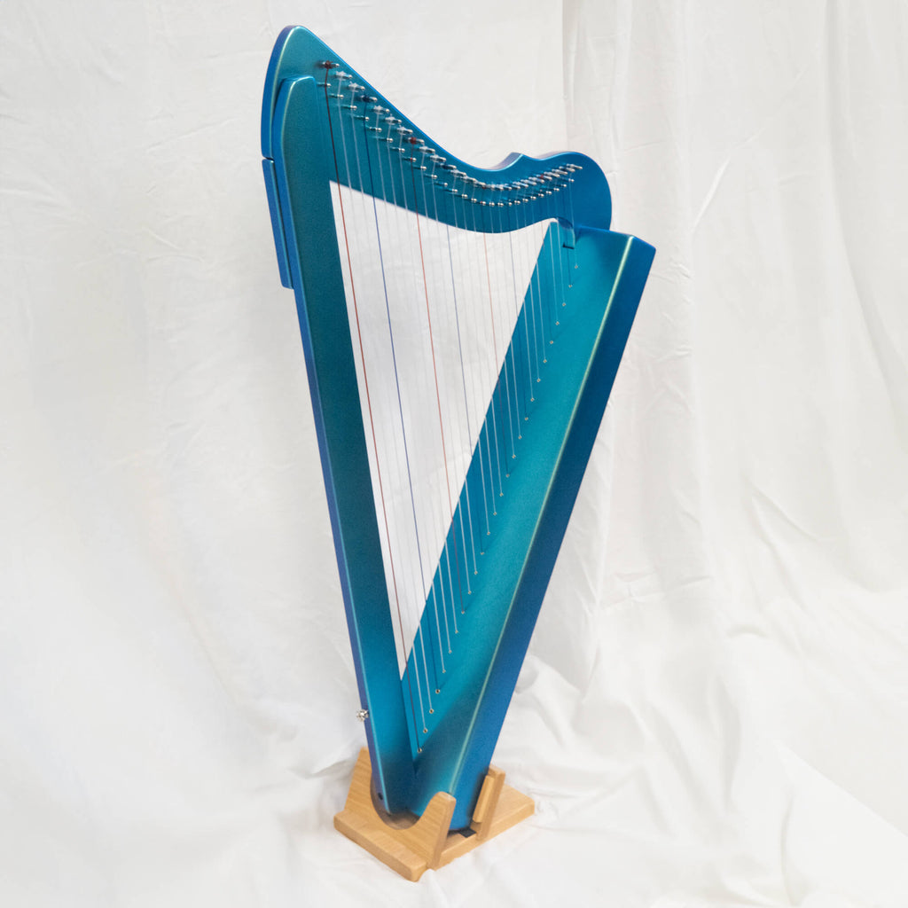 Harpsicle® Harp in Iridescent Peacock Finish (Anniversary Edition)