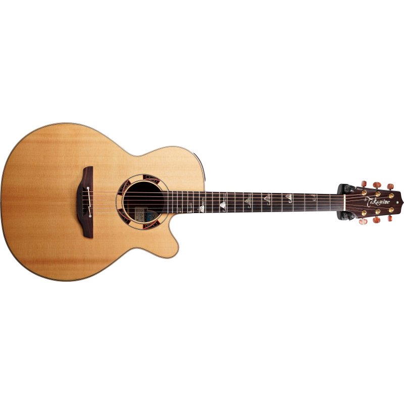 Takamine - Solid Spruce Top NEX Acoustic / Electric Guitar, Gloss Natural