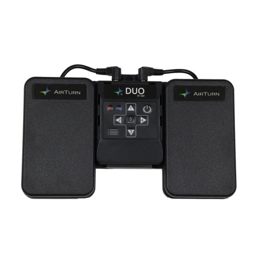 Air Turn - Dual Wireless Pedal Controller With Removable Bluetooth 5 Remote