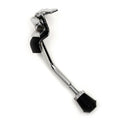 DW Hardware - Chrome Bass Drum Spur Kickstand, Left Side