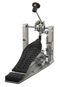 DW Hardware - MCD Machined Chain Drive Single Bass Drum Pedal with Extended Footboard - Polished
