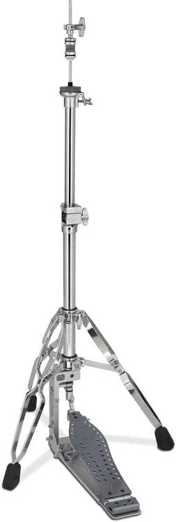 DW Hardware - MDD Machined Direct Drive Hi-hat Stand with Extended Footboard - Polished - 3-leg
