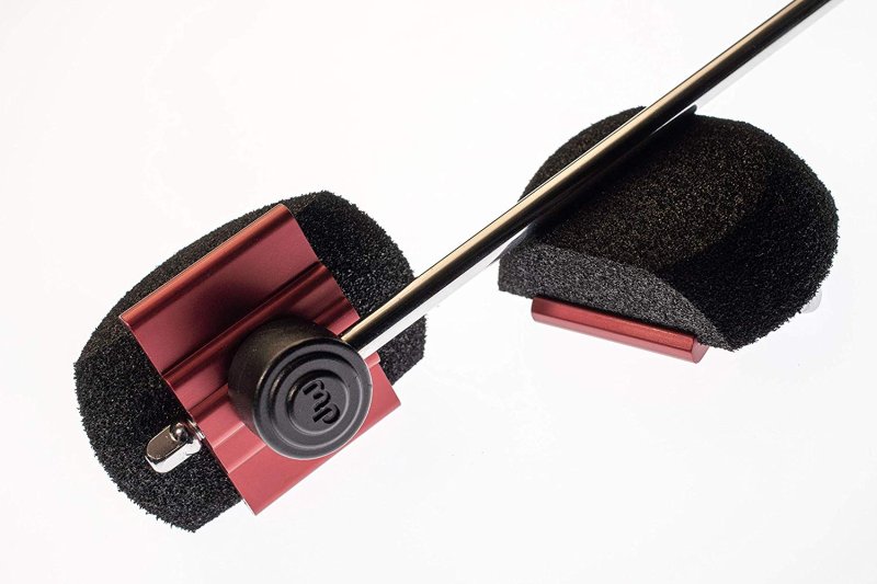 DW Hardware - 5.5in Rad Black Foam Dual Head Beater