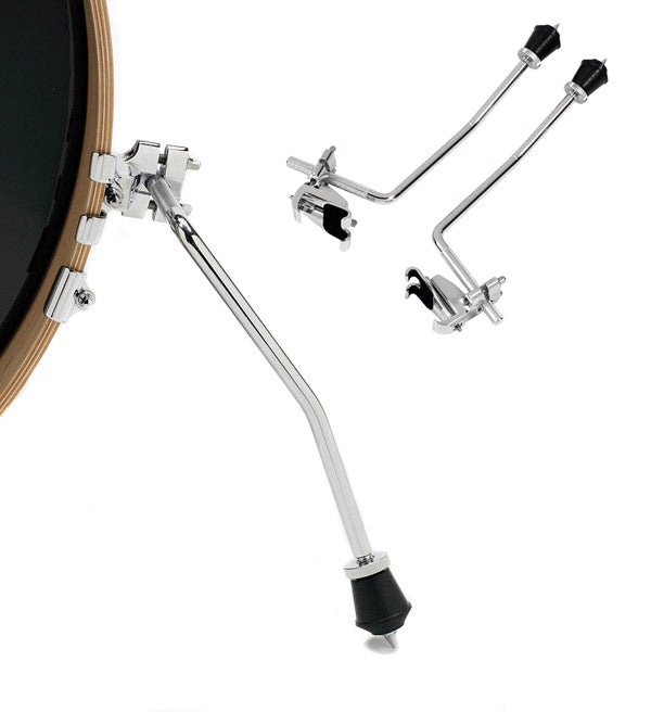 DW Hardware - Clamp-On Bass Drum Hoop Spur System (Pair)