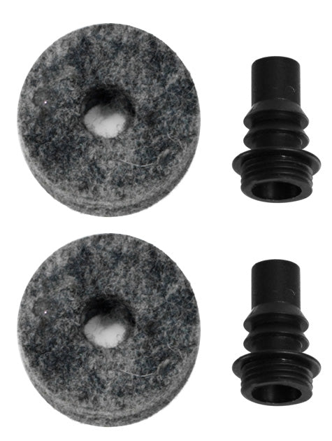 DW Hardware - Barbed Cymbal Stem With Felt (2 Pack)