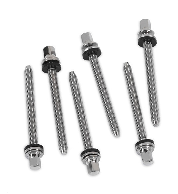 DW Hardware - True-pitch Chrome Tension Rod M5-.8 X 2.37 In (6-pack)