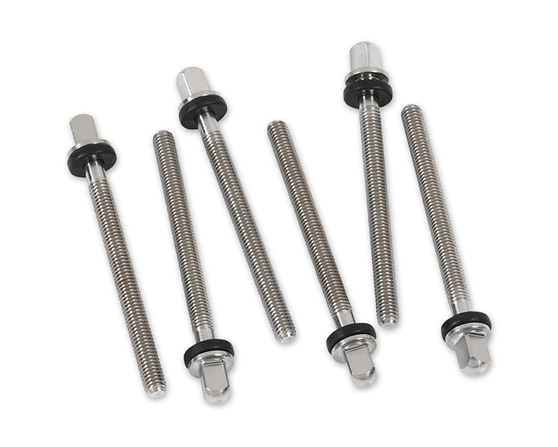 DW Hardware - True-pitch Stainless Steel Tension Rod 2.37-inch For 5.5-6.5-inch + Snare (6-Pack)