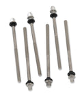 DW Hardware - True-pitch Stainless Tension Rod M5-.8 X 4.37 In (6-Pack)