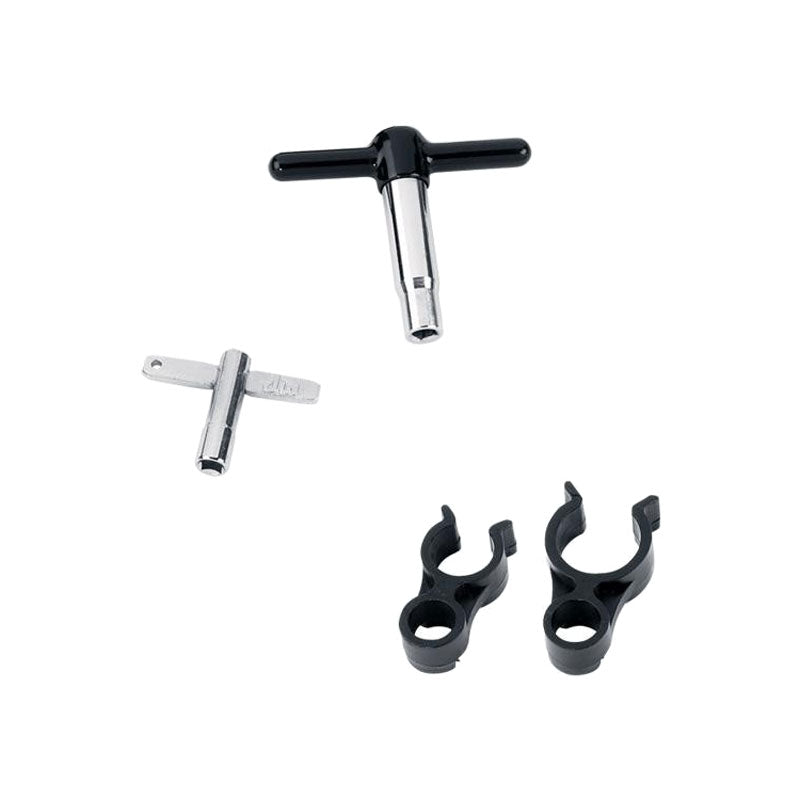 DW Hardware - Hi-torque Steel Drum Key & Standard Key & Clip Holder