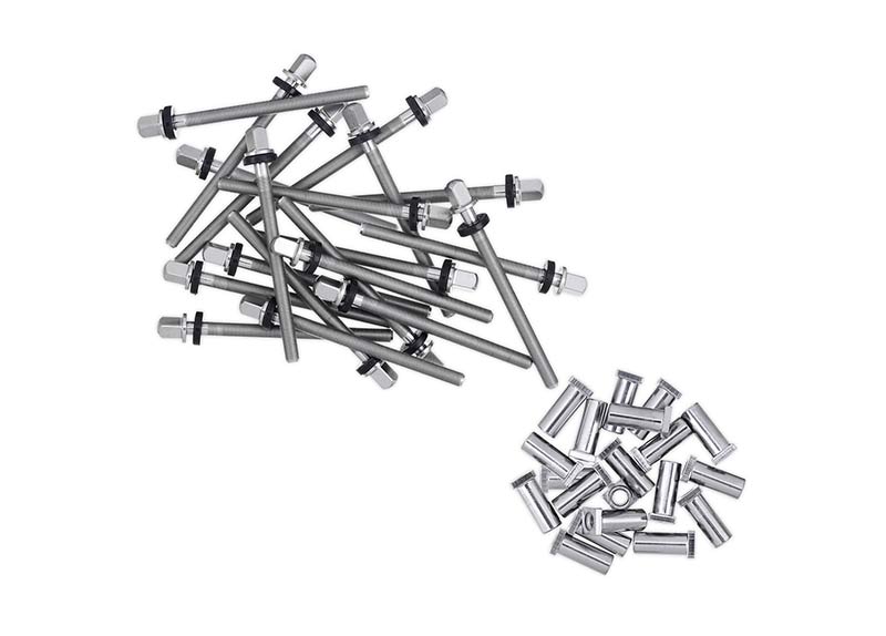 DW Hardware - True-pitch 50 Rods For 6-inch Depth Snares With Receivers (20-pack)