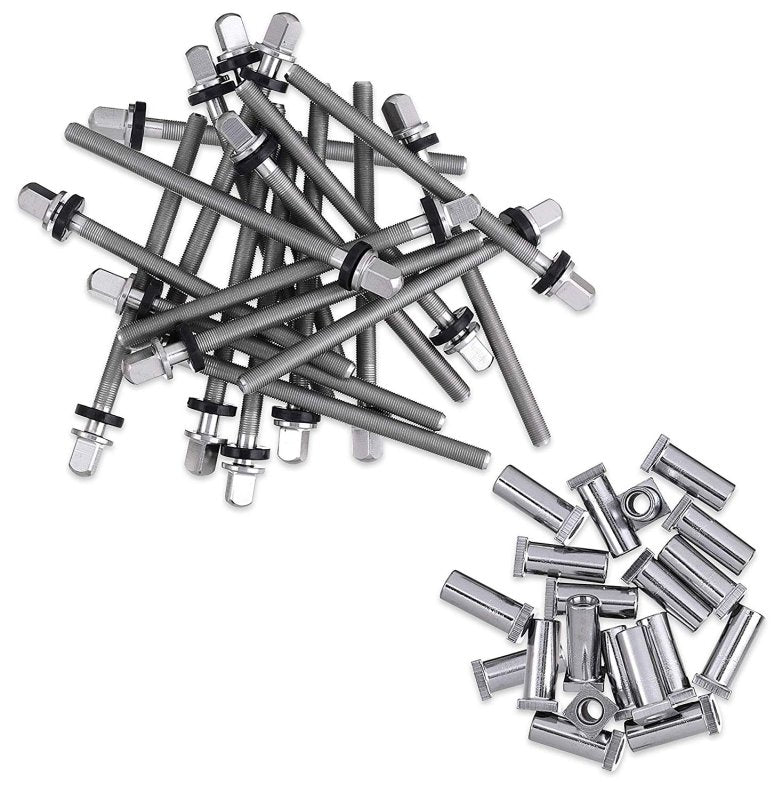 DW Hardware - True-pitch 50 Rods For 6.5-inch Depth Snares With Receivers (20-pack)