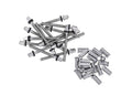 DW Hardware - True-pitch 50 Tom Rods For 14-18 Inch Toms With Receivers (16-pack)