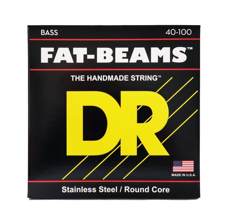DR Handmade Strings - Fat-beams 5-String Bass Strings, Light (40-100)
