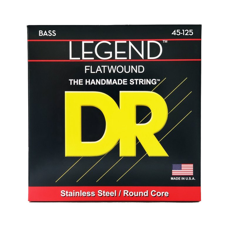DR Handmade Strings - Legend 5-String Bass Strings, Medium (45-125)