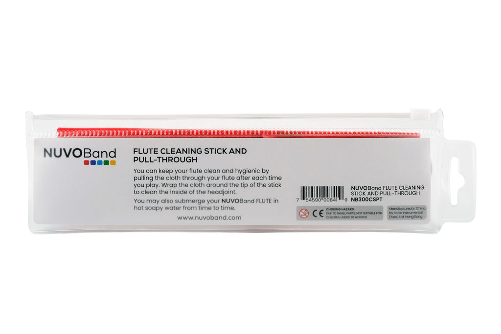 NUVOBand Flute Cleaning Stick and Pull-through