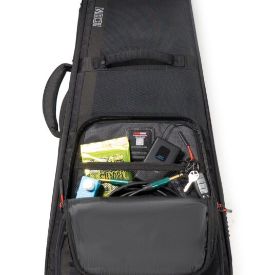 Gator - ICON Series Gig Bag For Electric Guitars, Black