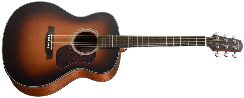Walden Guitars - Natura 500 - Grand Auditorium Body- Solid Cedar Top- Tobacco Burst Finish