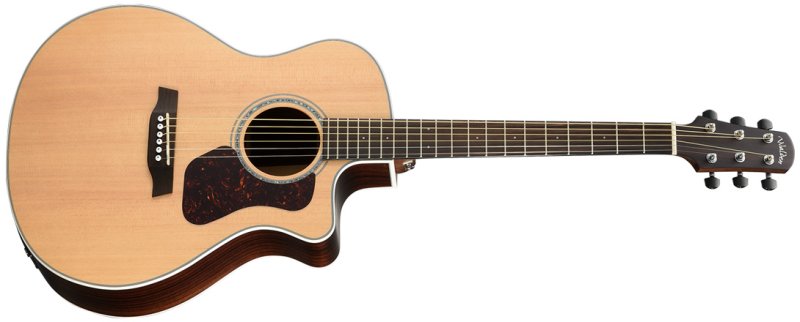 Walden Guitars - Natura 800 - Grand Auditorium body- Solid Sitka Spruce top -Cutaway