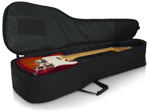 Gator - 4G Series Double Guitar Bag for Acoustic and Electric Guitar with Adjustable Backpack Straps