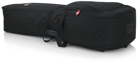 Gator - 4G Series Double Guitar Bag for Acoustic and Electric Guitar with Adjustable Backpack Straps