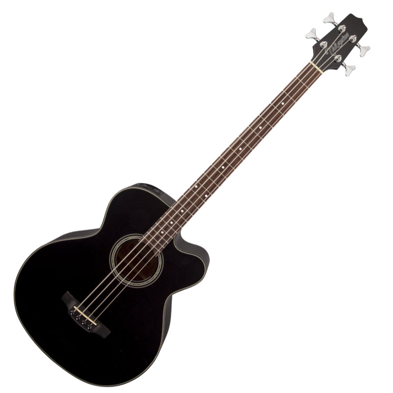 Takamine - G Series Acoustic Electric Bass Guitar, Venetian Cutaway, Black