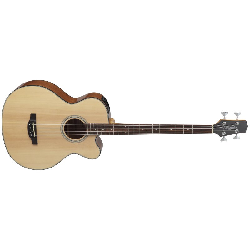 Takamine - G Series Acoustic Electric Bass Guitar, Venetian Cutaway, Natural