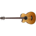 Takamine - 4-String Acoustic-Electric Bass Guitar Left-Handed Acoustic Bass, Natural