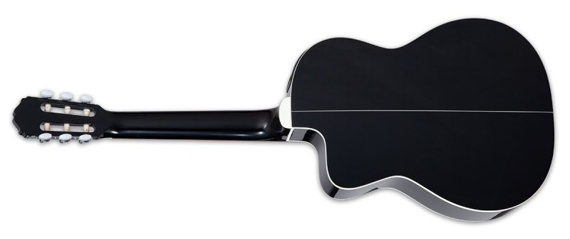 Takamine - Spruce Top Mahogany Neck Acoustic / Electric Guitar, Gloss Black