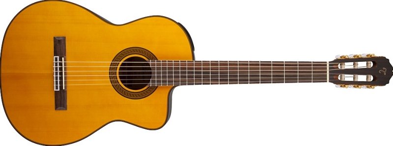 Takamine - G Series Acoustic-Electric Classical Cutaway Guitar, Natural