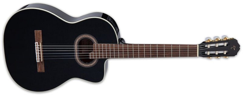 Takamine - G-Series Classical Acoustic Guitar, Black