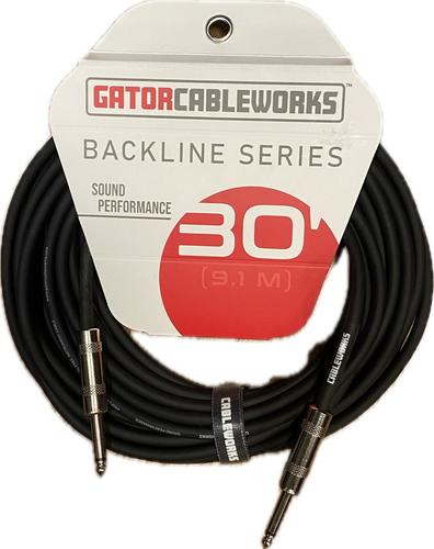 Gator - 30' Cableworks Backline Series Instrument Cable